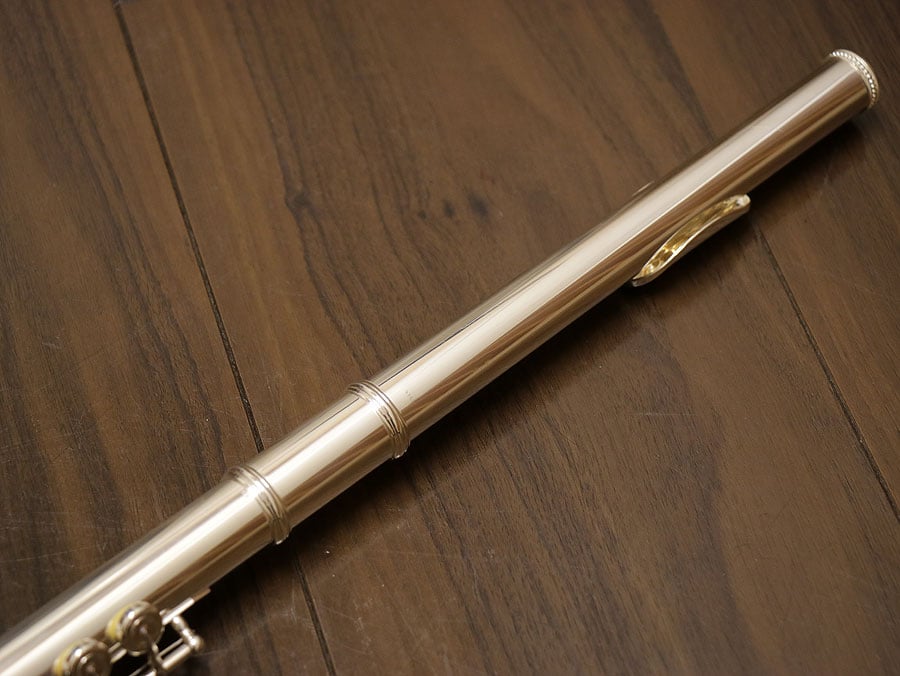 [SN A1004] USED SANKYO / Sankyo ARTIST P.A NEL all silver flute [10]