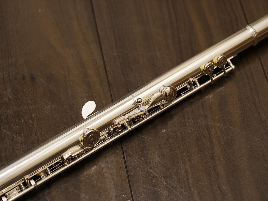 [SN A1004] USED SANKYO / Sankyo ARTIST P.A NEL all silver flute [10]