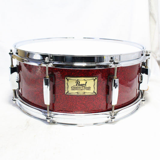 USED PEARL / CL1455SN/C Custom Classic 14x5.5 Pearl Custom Classic Snare Drum [08]