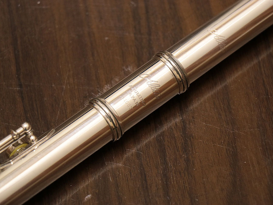 [SN 062055] USED ALTUS A1007E silver flute with silver tube [10]