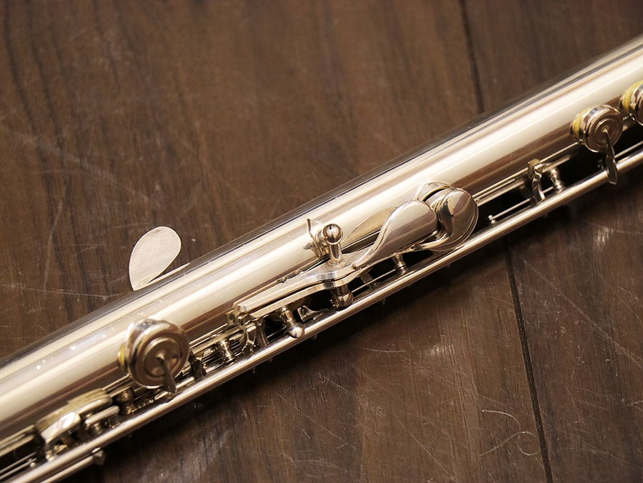 [SN 009936] USED YAMAHA / YAMAHA YFL-451 Silver Head Flute [10]