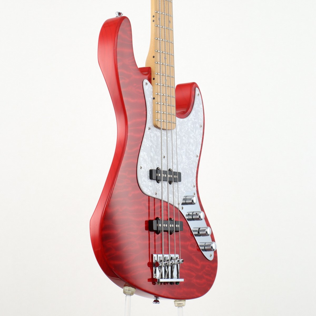 [SN ED0729552] USED Edwards / Artist Series E-T-125BZ / tetsuya Model See  Thru Festa Red [11]