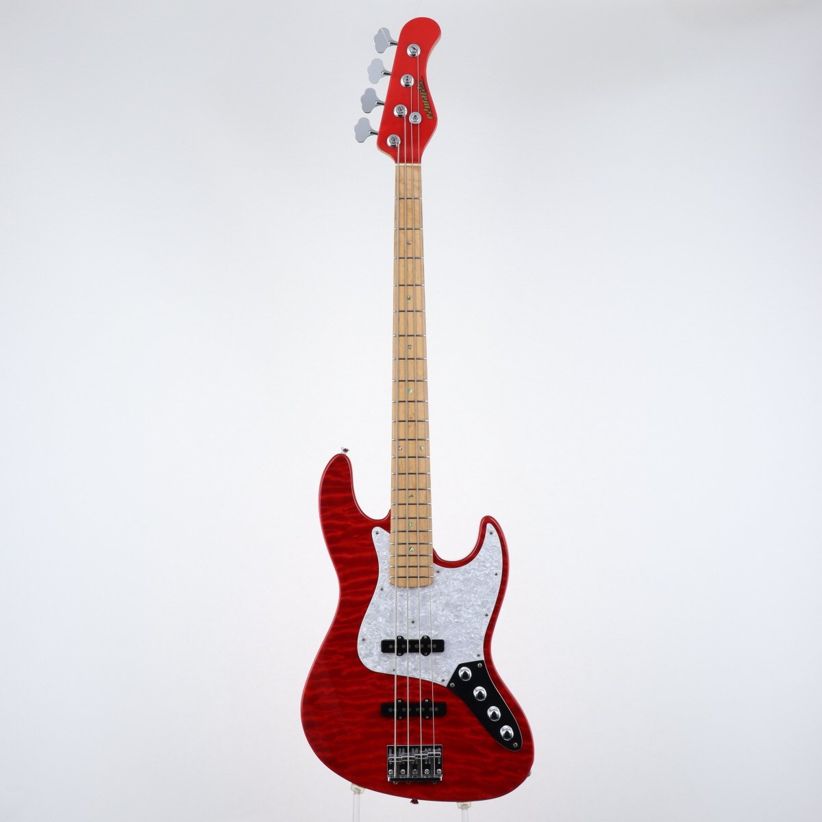 [SN ED0729552] USED Edwards / Artist Series E-T-125BZ / tetsuya Model See  Thru Festa Red [11]