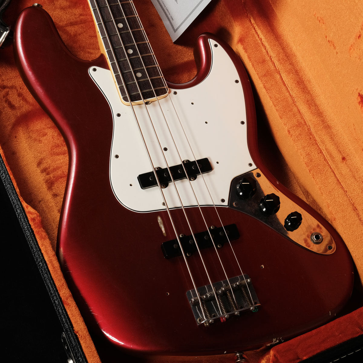 [SN CZ 520034] USED Fender Custom Shop / 1966 Jazzbass Relic Candy Apple Red Built by Dale Wilson [05]