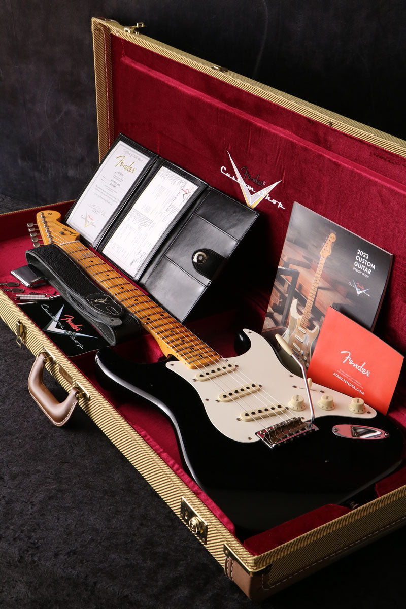 [SN CZ569046] USED Fender Custom Shop / 2023 Collection 1956 Stratocaster  Journeyman Relic Aged Black [03]