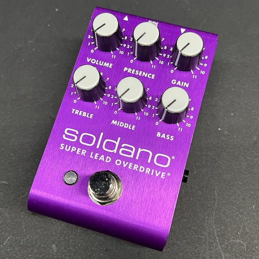 USED SOLDANO / SLO Pedal Super Lead Overdrive Purple [06]