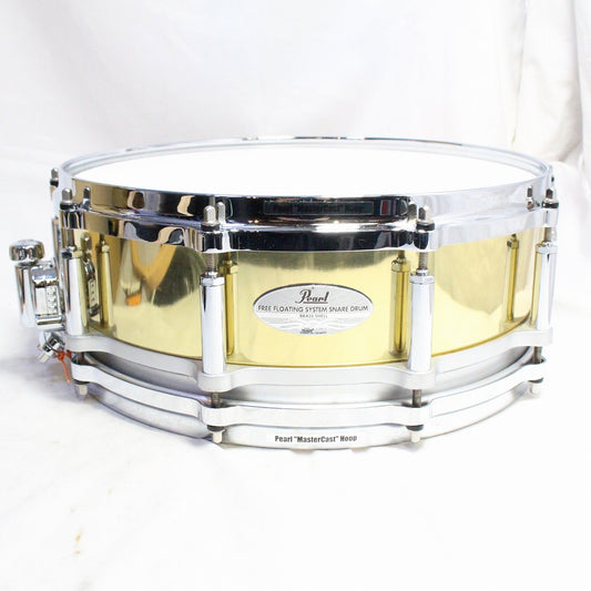 USED PEARL / FB1450/C Free Floating Brass 14x5 Free-Floating Snare Drum [08]