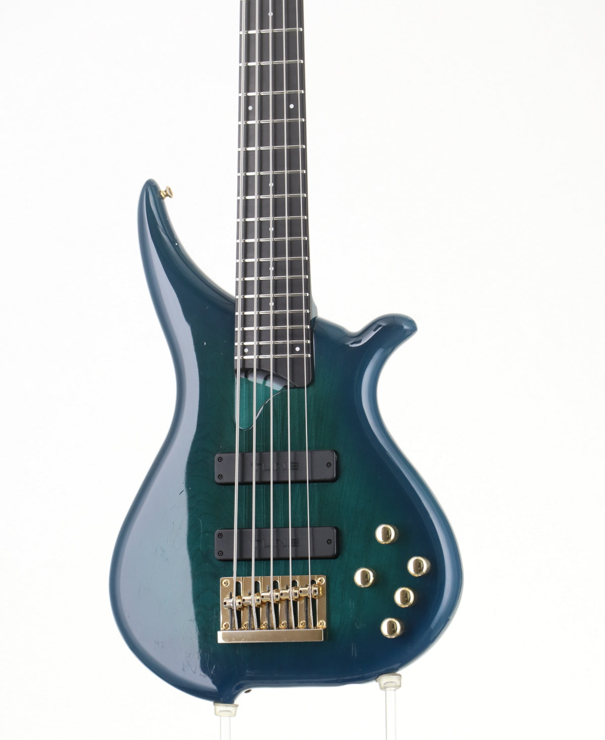 [SN 0042--] USED TUNE / TWB-5-ASH see-through Blue Tune [4.22kg] 5-string bass active bass [Made in Japan] [08]