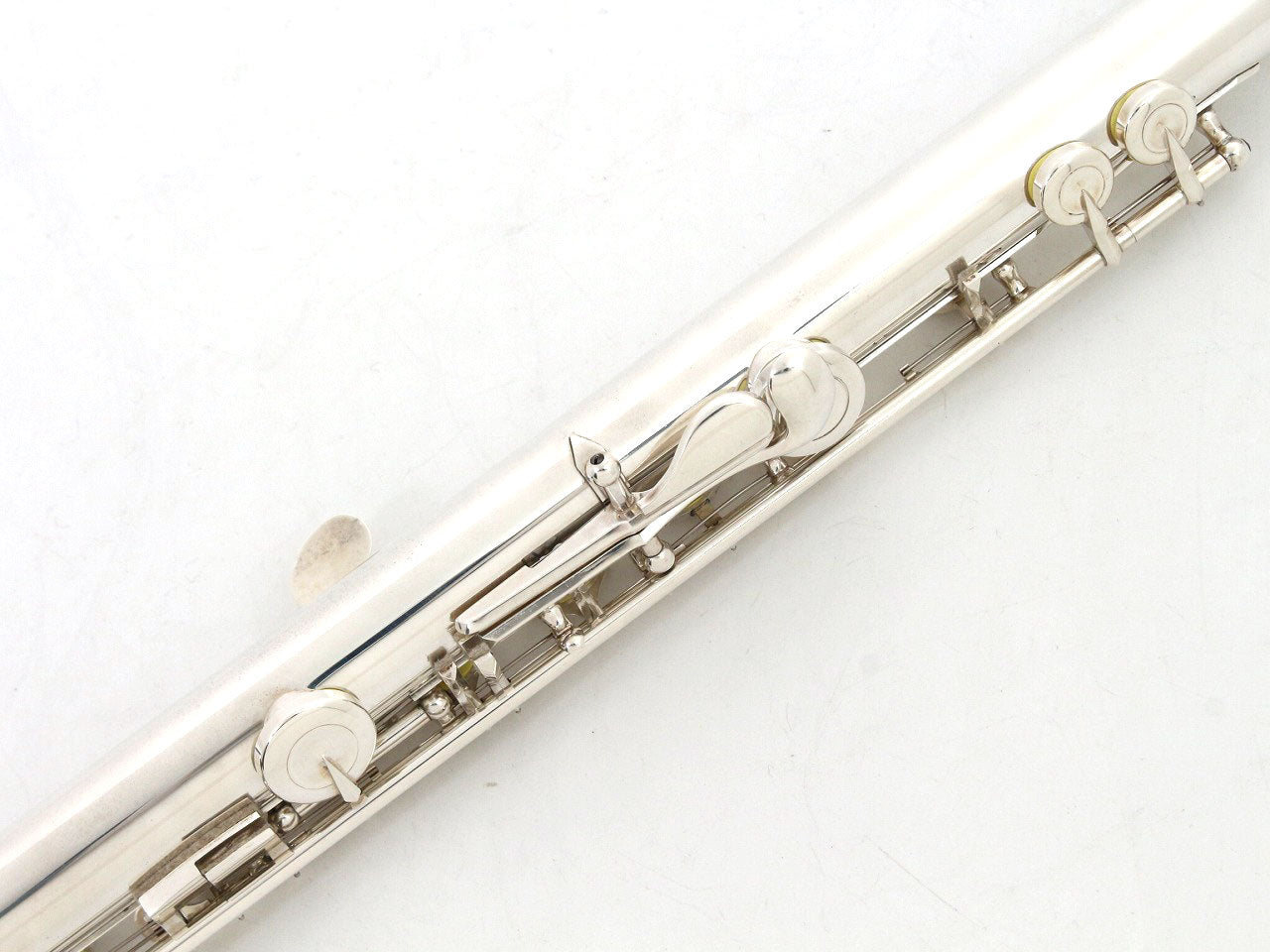 [SN 56886] USED MURAMATSU / All silver flute AD RC, all tampos replaced [09]