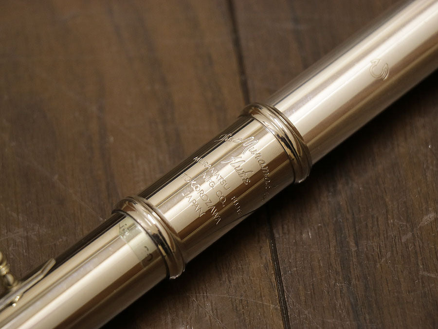 [SN Z9043] USED MURAMATSU M-120 Silver Head Flute [10]