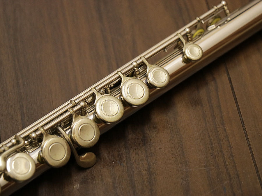 [SN Z9043] USED MURAMATSU M-120 Silver Head Flute [10]