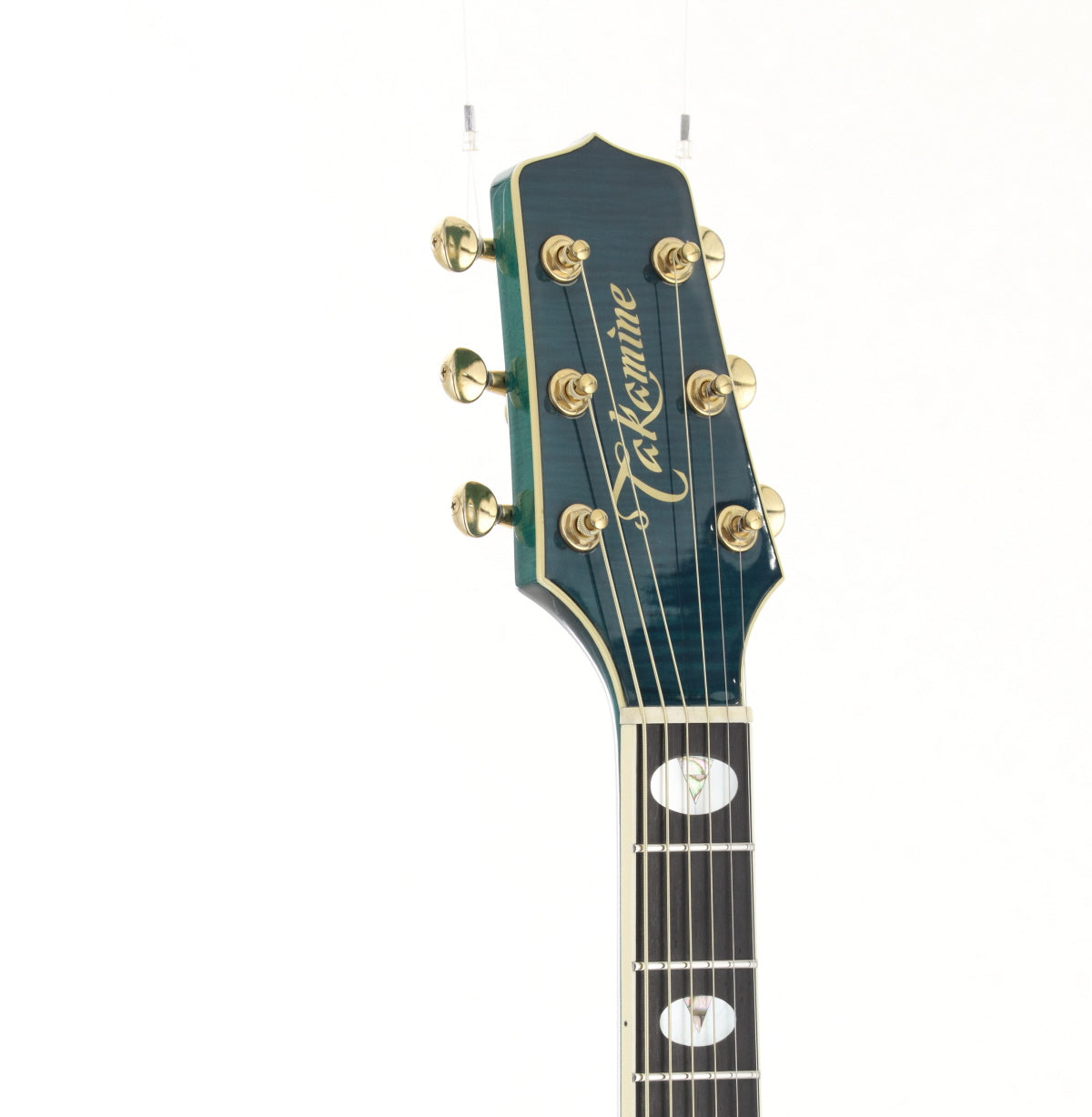 [SN X00548] USED Takamine Guitars / NPT-115 See Through Blue Sunburst [06]