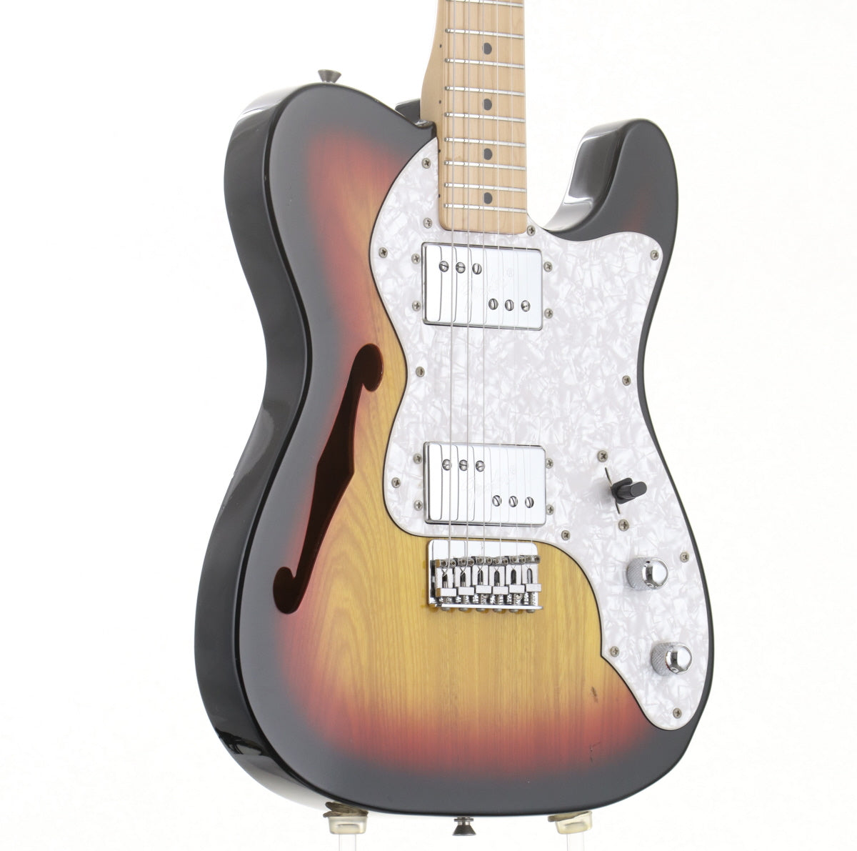 [SN P042322] USED FENDER JAPAN / TN72-85 3-Tone Sunburst [3.33kg /  1999-2002] Fender Telecaster Thinline [08]