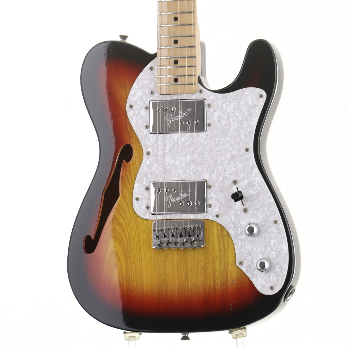 [SN P042322] USED FENDER JAPAN / TN72-85 3-Tone Sunburst [3.33kg / 1999-2002] Fender Telecaster Thinline [08]