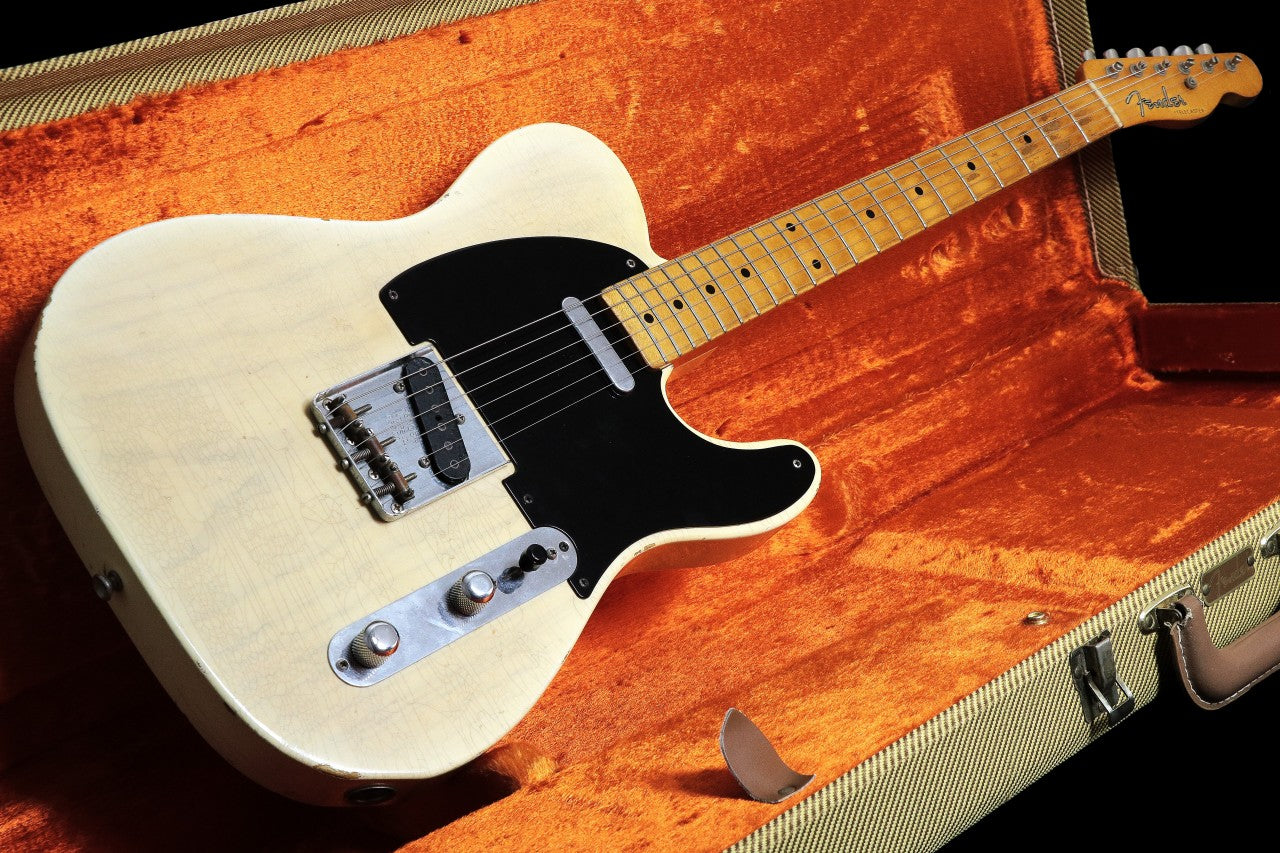 [SN R3000] USED Fender Custom Shop / 1955 Telecaster Closet Classic White Blond Build By John English -2002- [03]