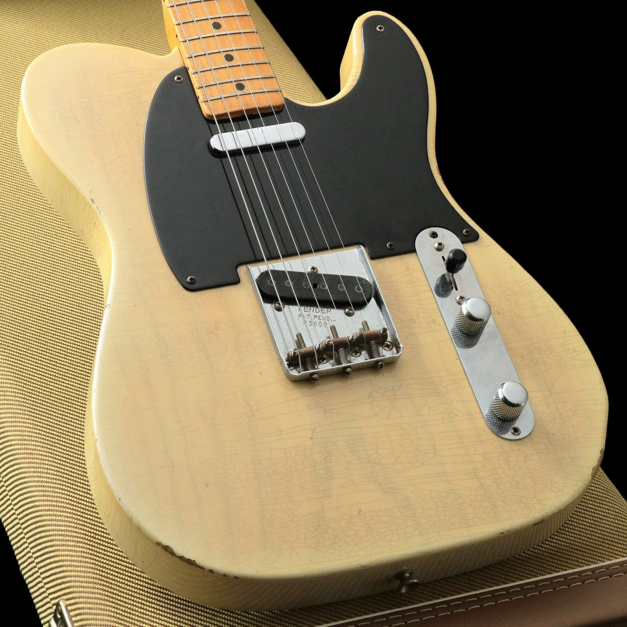 [SN R3000] USED Fender Custom Shop / 1955 Telecaster Closet Classic White Blond Build By John English -2002- [03]