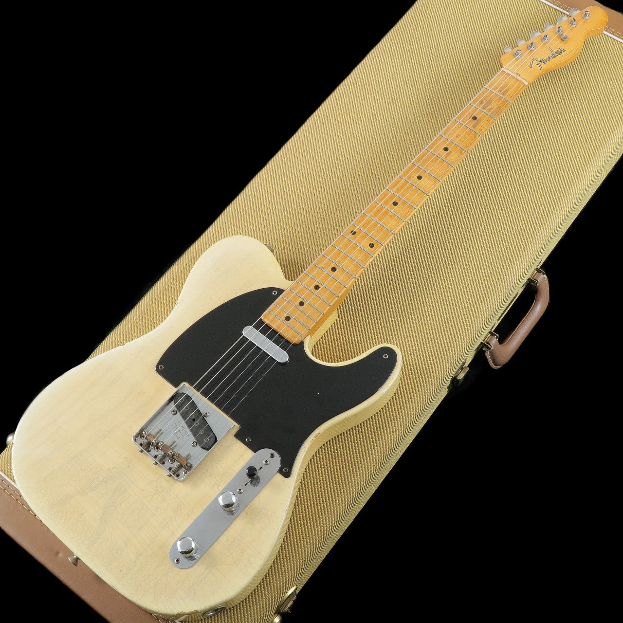 [SN R3000] USED Fender Custom Shop / 1955 Telecaster Closet Classic White Blond Build By John English -2002- [03]