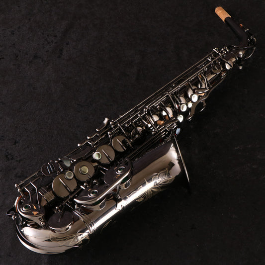 [SN 013020] USED WINDPAL Windpal / Alto WA540 Black Nickel Plate Alto Saxophone [03]