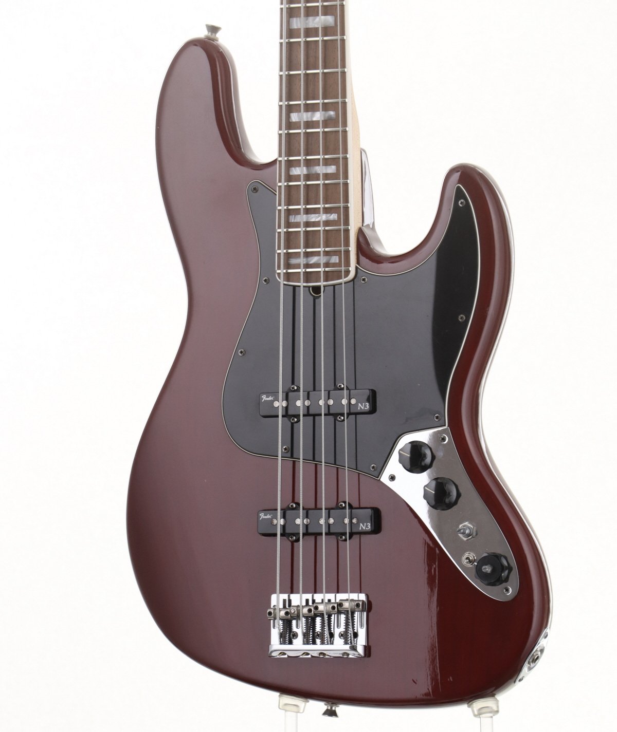 [SN US10244061] USED Fender / American Deluxe Jazz Bass N3 Transparent Wine Red/R [10]