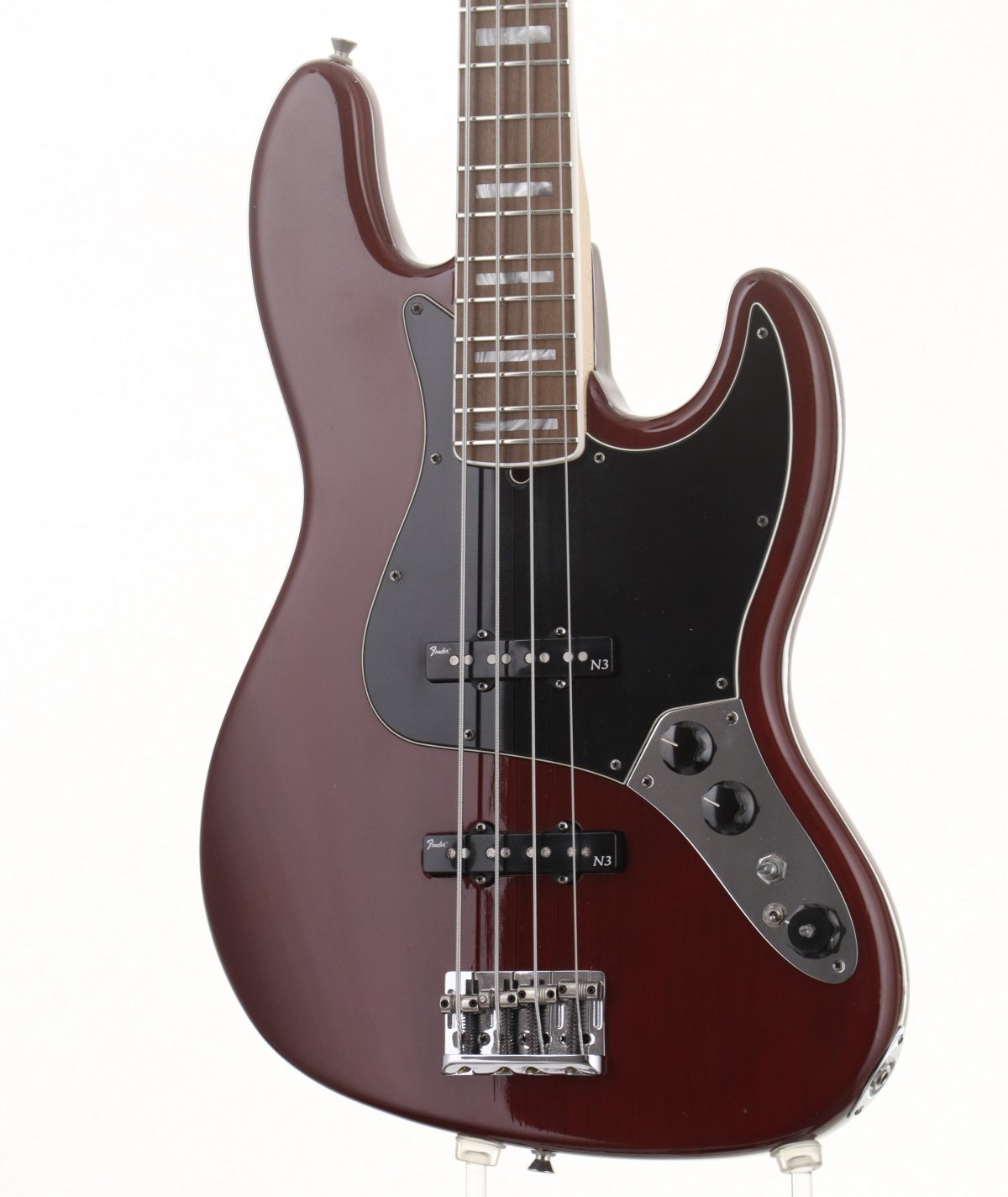 [SN US10244061] USED Fender / American Deluxe Jazz Bass N3 Transparent Wine Red/R [10]