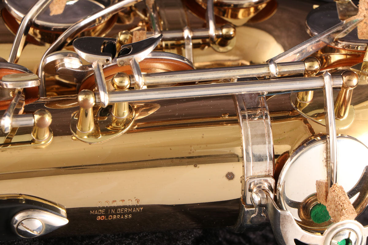 [SN 005760] USED B&amp;S B&amp;S / Tenor 2001 Series all tampos replaced Gold Brass Tenor Saxophone [03]