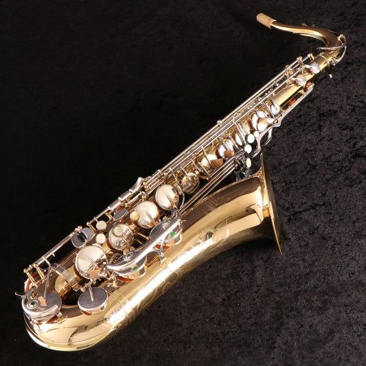 [SN 005760] USED B&amp;S B&amp;S / Tenor 2001 Series all tampos replaced Gold Brass Tenor Saxophone [03]