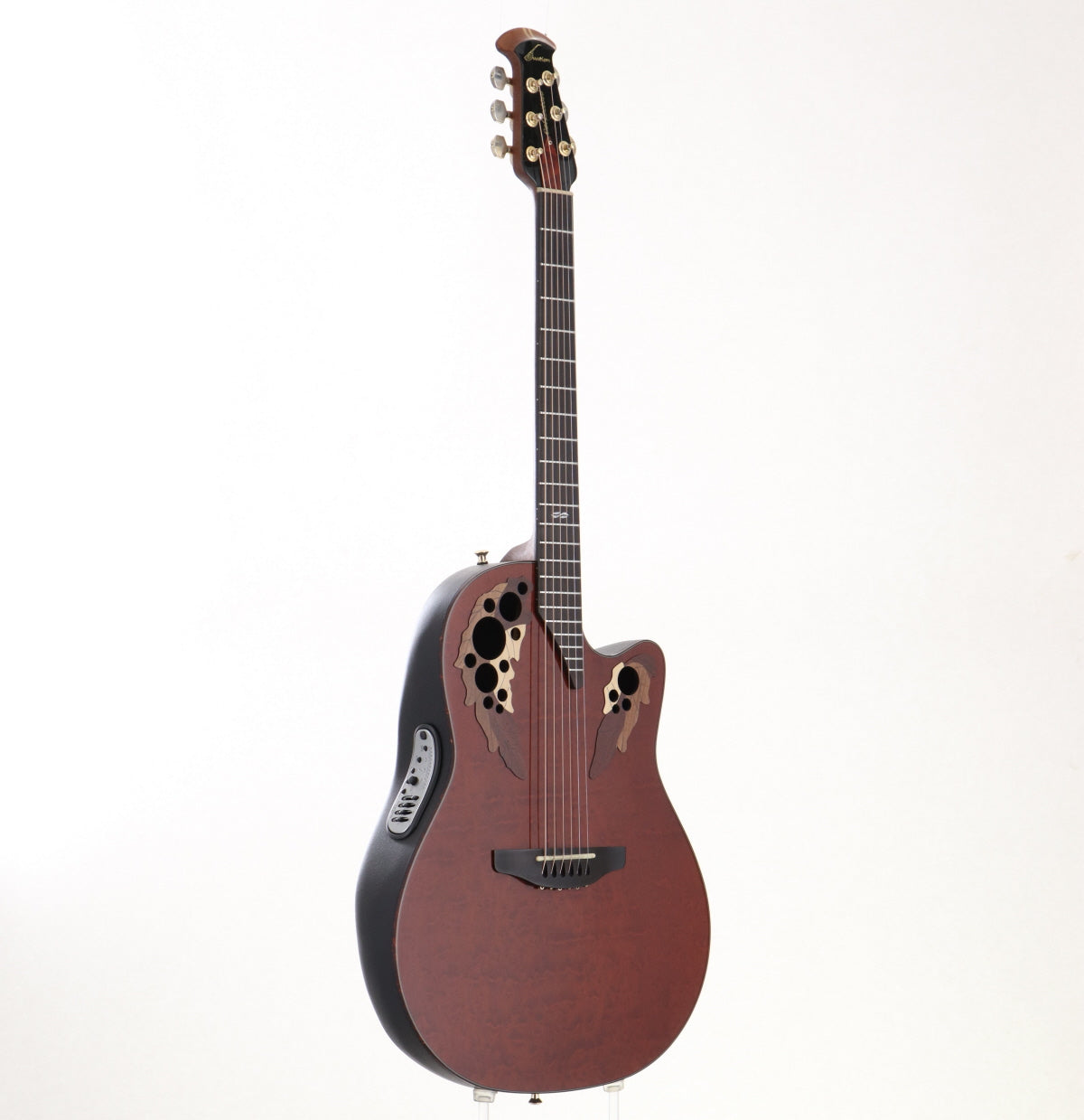 [SN 338] USED Ovation / 2002-AC Collectors Series African Cherry (Made in USA) Ovation Eleaco acoustic guitar [08]