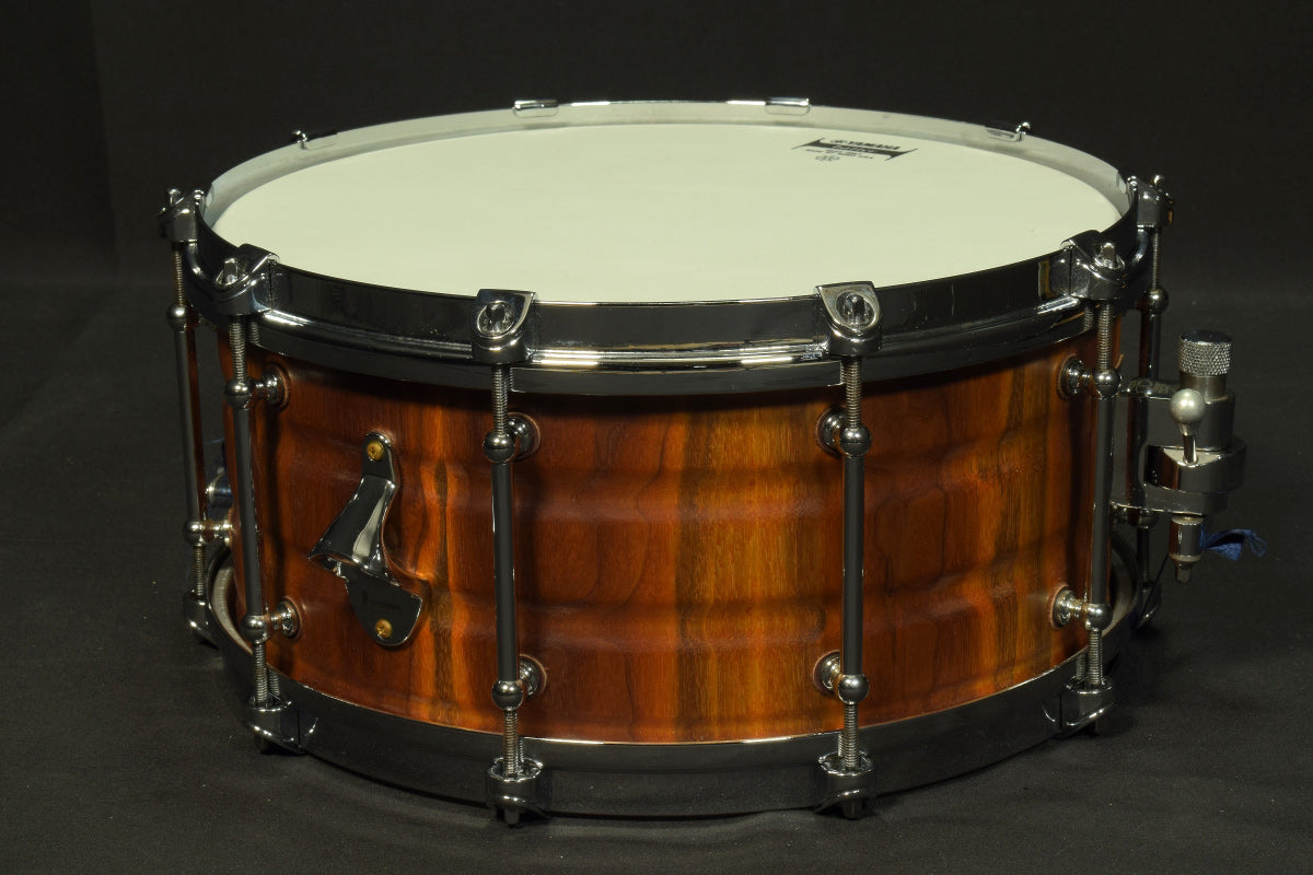 USED HHG Drums / Contoured Calico Walnut Stave Satin Oil 14×6 [20] –  Ishibashi Music Corporation.