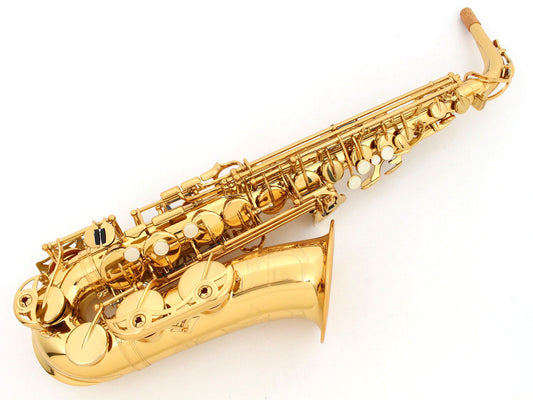[SN C21299] USED YAMAHA / Alto saxophone YAS-62 G1 neck, all tampos replaced [20]