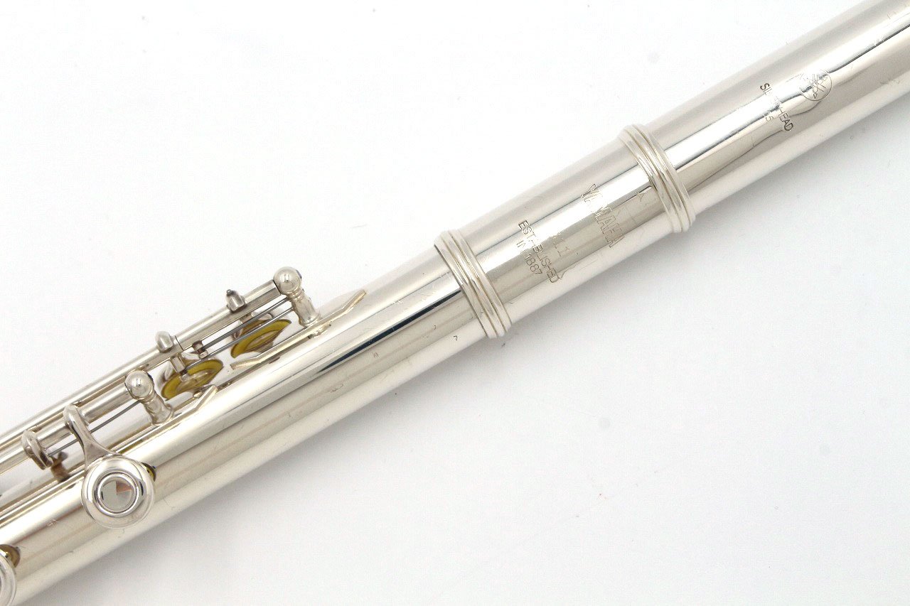 [SN D20054] USED YAMAHA / Flute YFL-311, head tube silver, all tampos replaced [09]