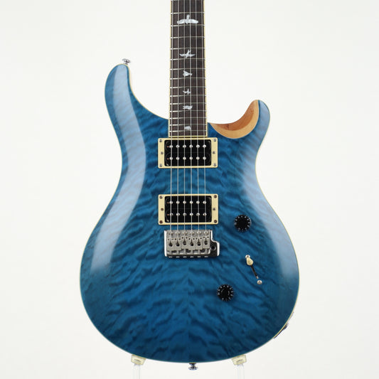 [SN S20177] USED Paul Reed Smith / SE Custom24 Beveled Quilted Maple Top Blue Matteo [11]
