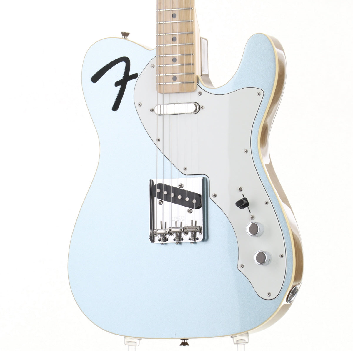 [SN JD21017810] USED Fenfder / MIJ Limited F-Hole Telecaster Thinline  Mystic Ice Blue [03]