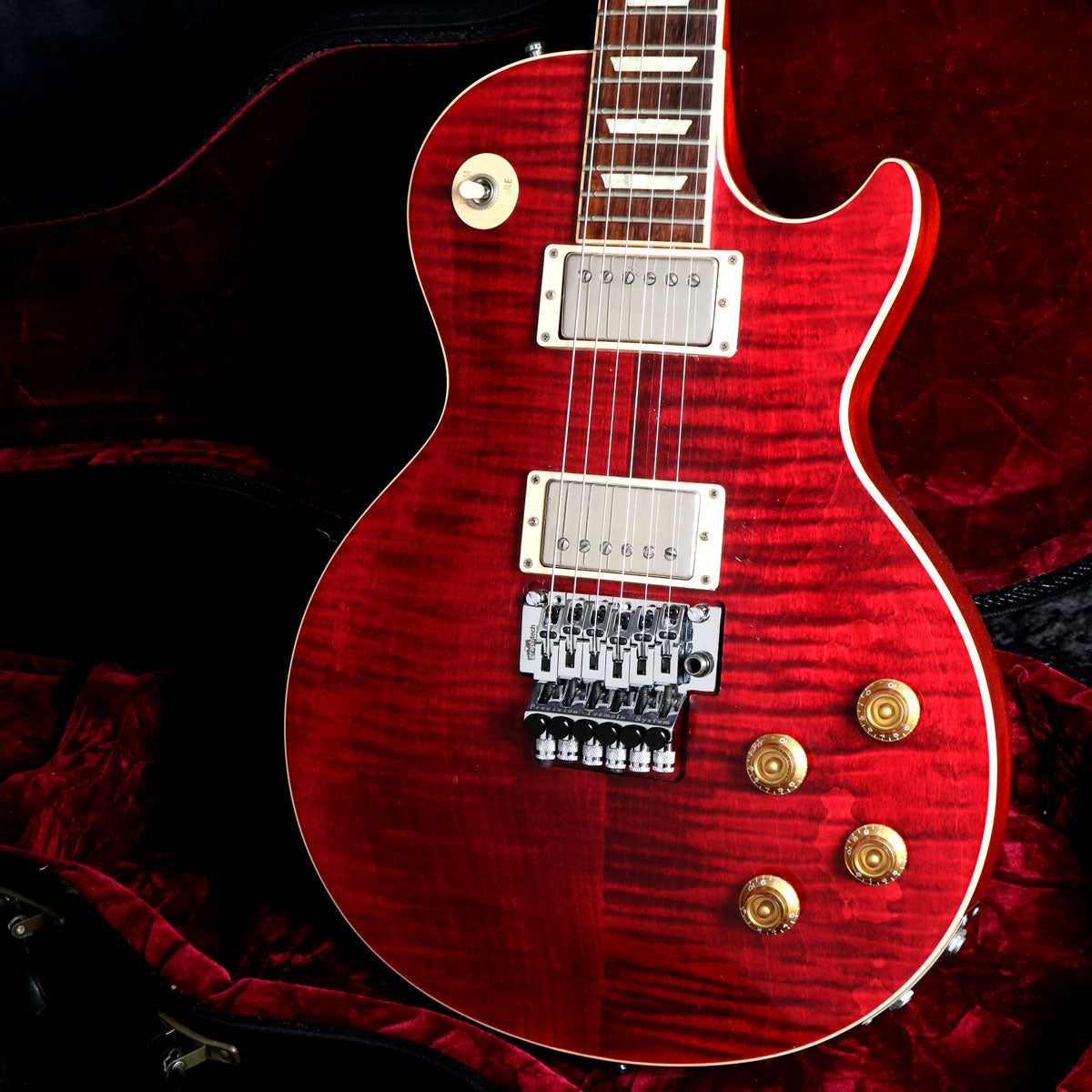 [SN AL803] USED Gibson Custom Shop / Alex Lifeson Les Paul AXCESS Royal Crimson [03]