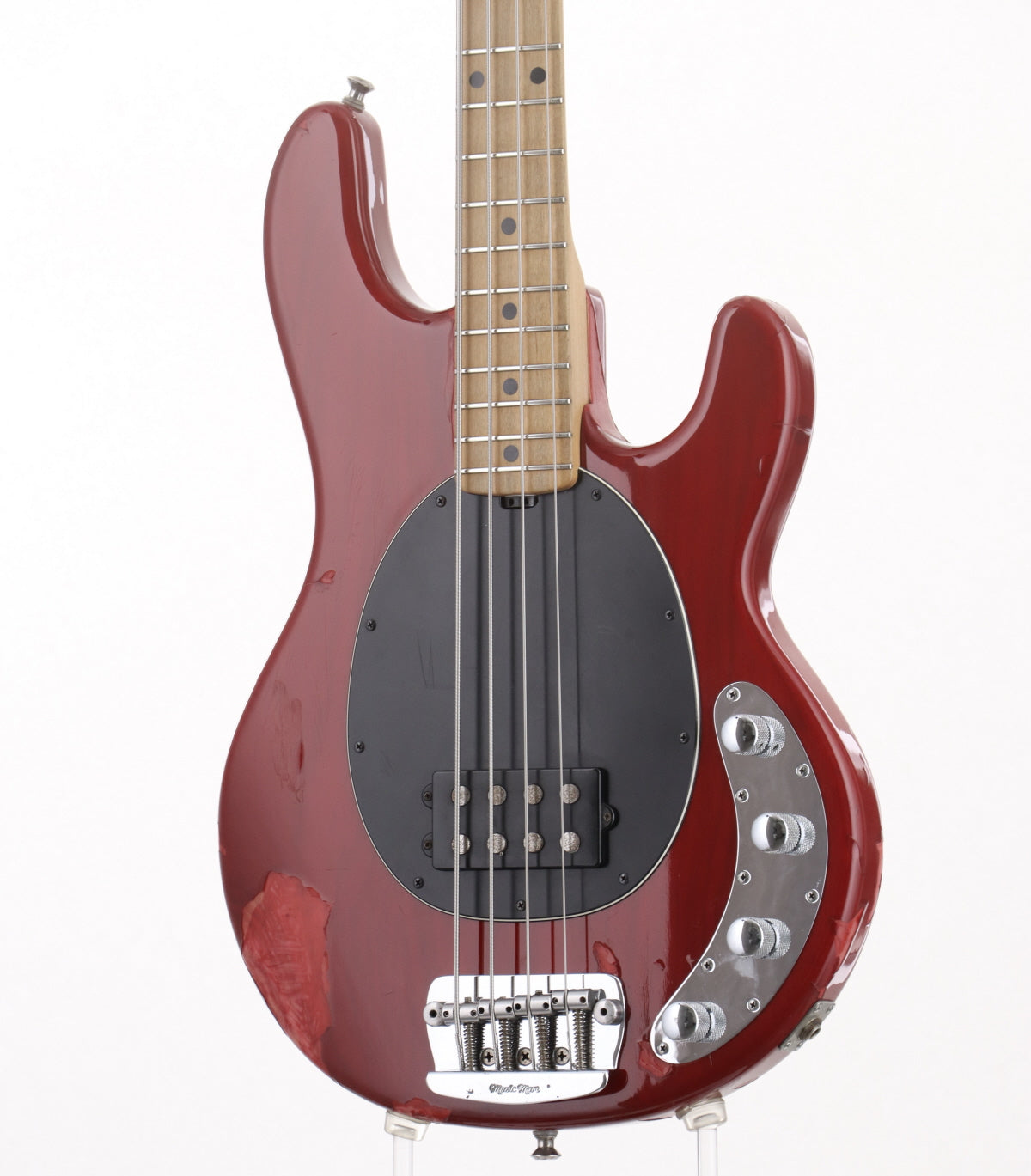 [SN E03062] USED MUSIC MAN / StingRay 4 Translucent Red/M [1999/4.17kg] MUSIC MAN Electric Bass [08]