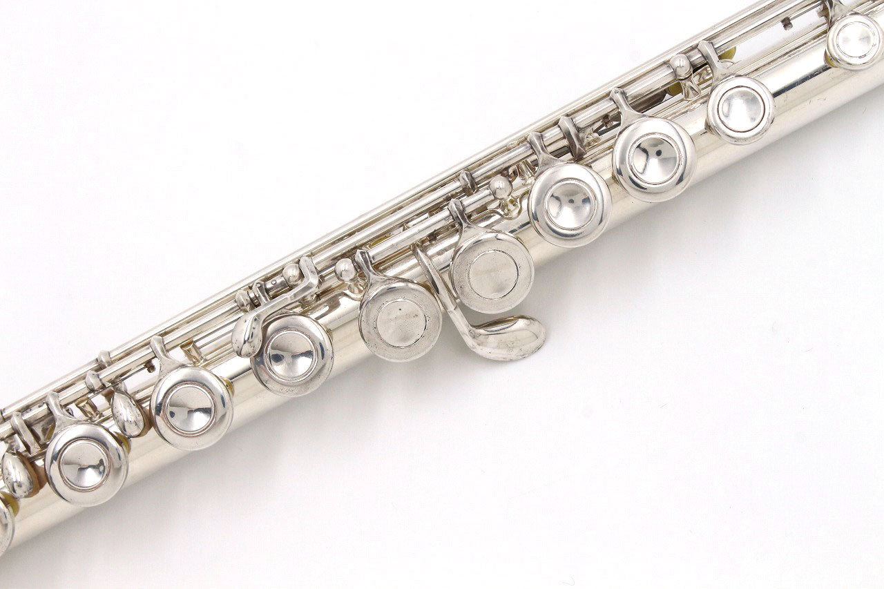 [SN 13881] USED SANKYO / Flute ARTIST N.S CC all silver [09]