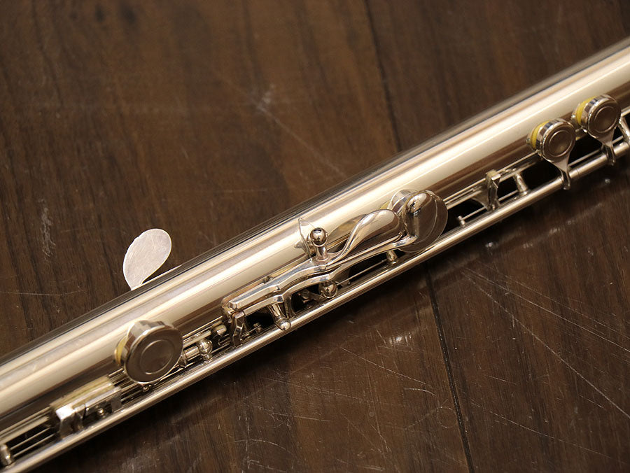 [SN 13881] USED SANKYO / Sankyo ARTIST all silver flute [10]