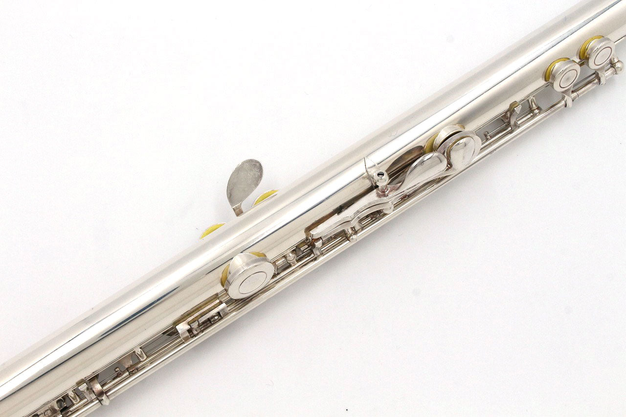 [SN 13881] USED SANKYO / Flute ARTIST N.S CC all silver [09]