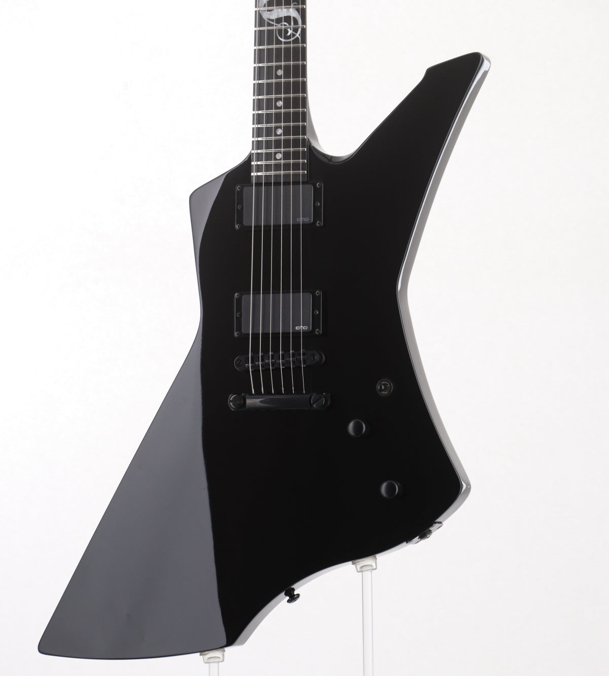 [SN W11041251] USED LTD / SNAKEBYTE James Hetfield Signature Model Modified Black [06]