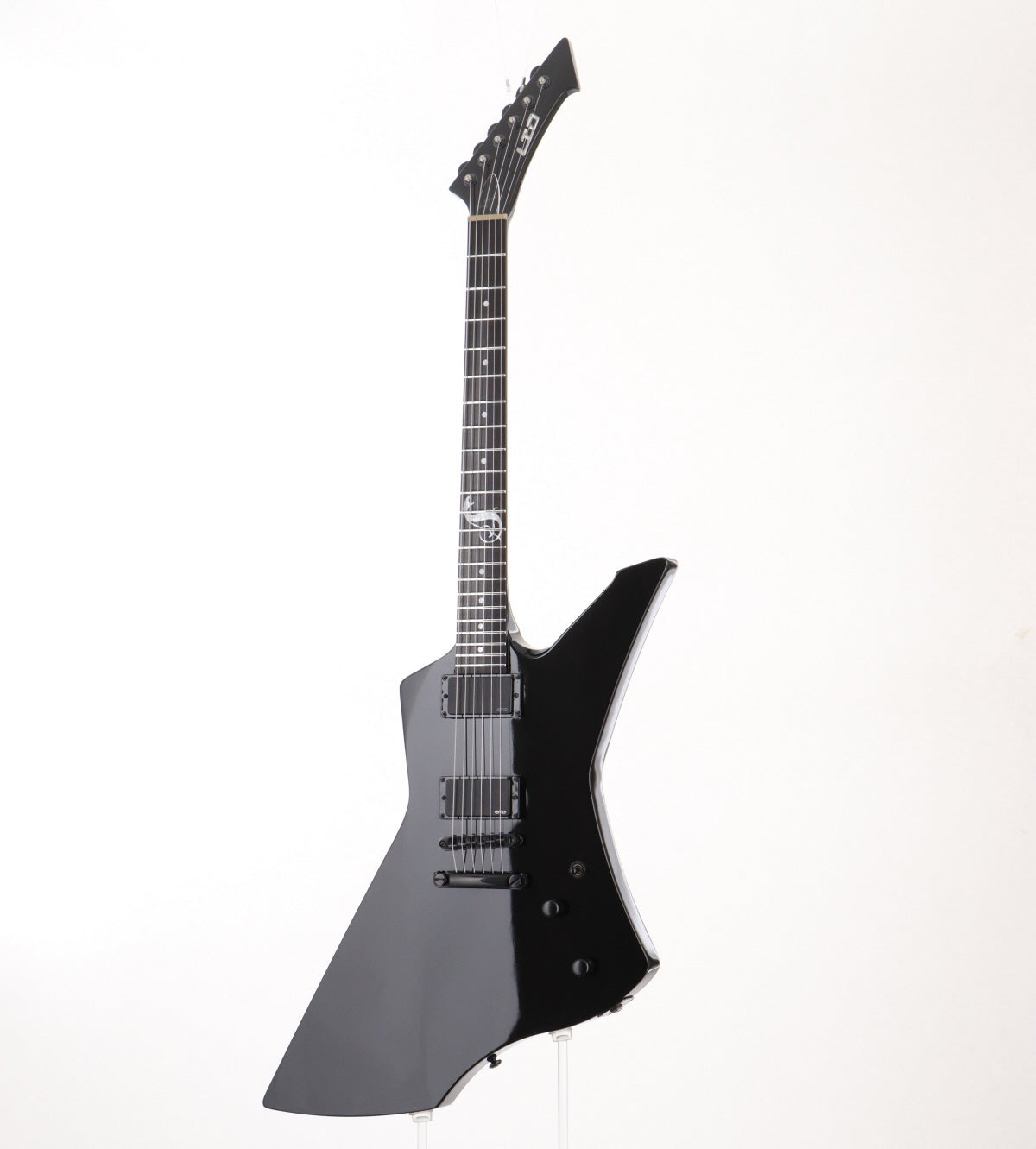 [SN W11041251] USED LTD / SNAKEBYTE James Hetfield Signature Model Modified Black [06]