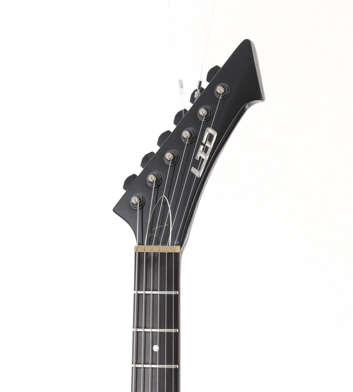 [SN W11041251] USED LTD / SNAKEBYTE James Hetfield Signature Model Modified Black [06]