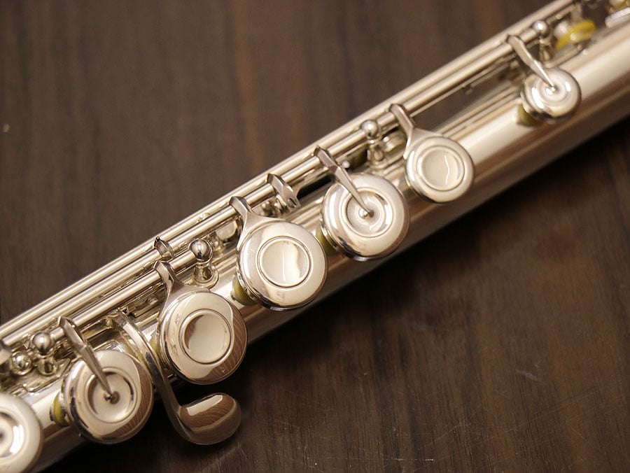 [SN 45098] USED MURAMATSU AD CC all silver flute [10]