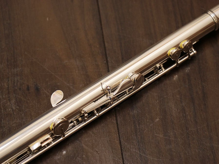 [SN 45098] USED MURAMATSU AD CC all silver flute [10]