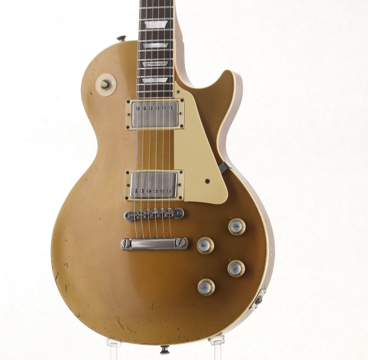 [SN A0199] USED Gibson / 30th Anniversary Les Paul Standard Gold Top 1981 [09]