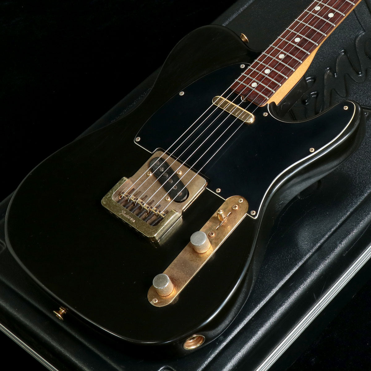 [SN CE 10948] USED FENDER USA / Collectors Edition Black and Gold Telecaster 1982 Vintage [08]