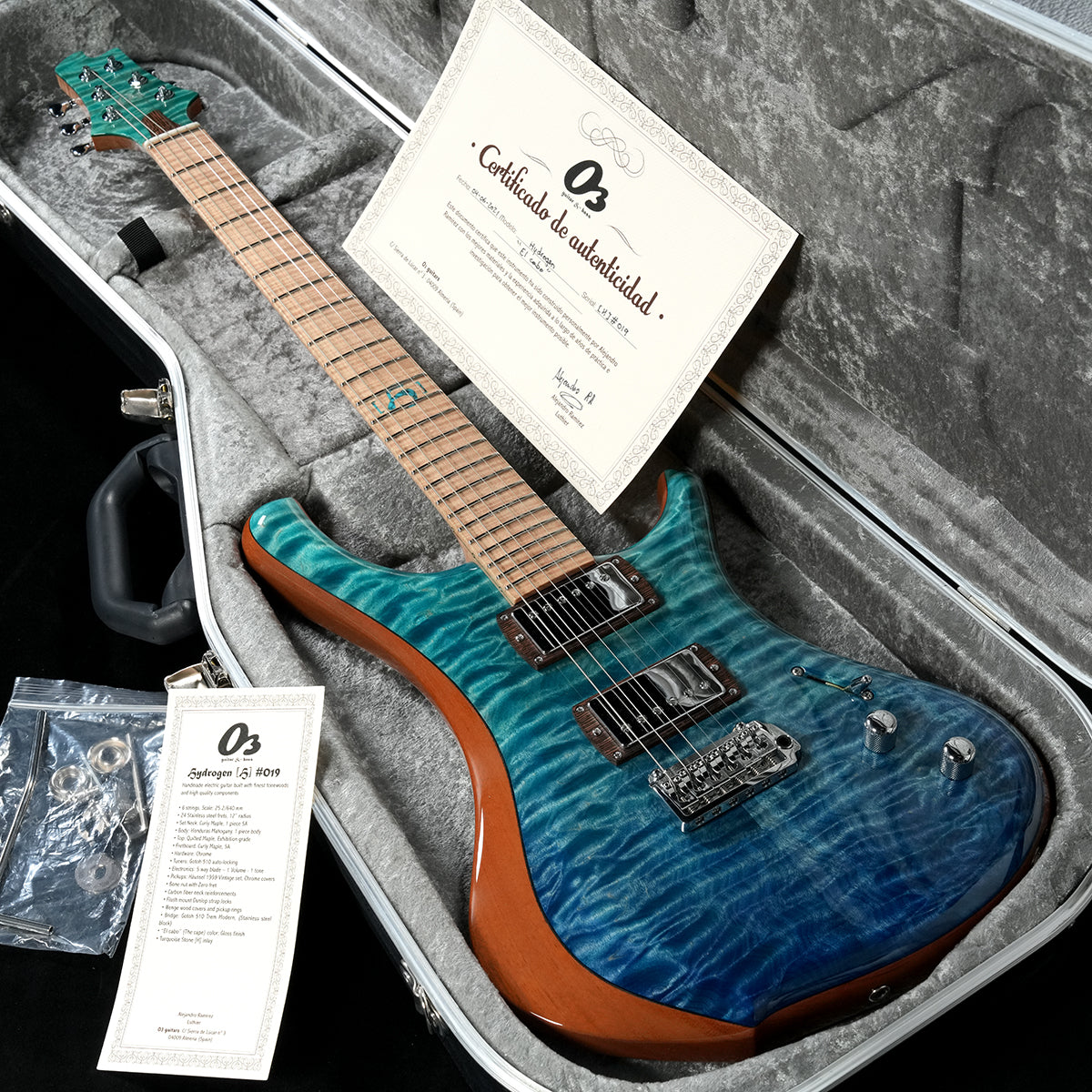 [SN 019] USED O3 GUITARS / Hydrogen El Cabo [05]