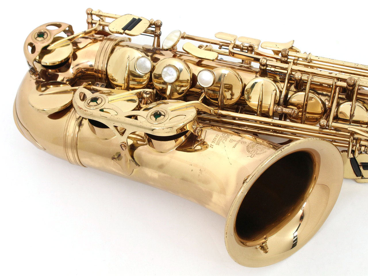 [SN 476541] USED SELMER / Alto saxophone SA80II W/E Series 2, no engraving, all tampos replaced [09]