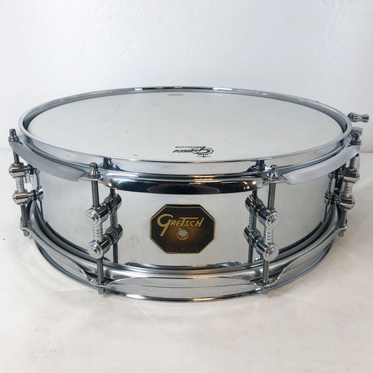 [SN BTY-505] USED GRETSCH / S-4514S-TY Toll Yagami Signature Snare 14x4.5" steel shell snare drum [05]