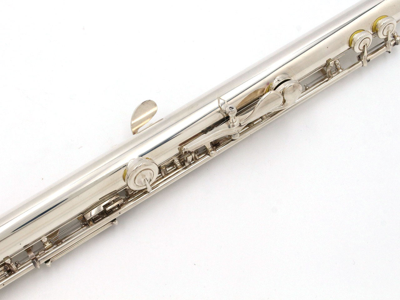 [SN 014578] USED YAMAHA / Flute YFL-351S Lip silver, all tampos replaced [09]