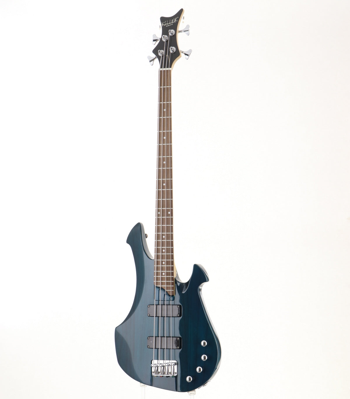 [SN GW09160116] USED Killer / KB-KUMOVI See Thru Blue [4.31kg] Killer Electric Bass [08]