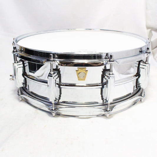 USED Ludwig / LB400B Brass Edition 14x5 Snare Drum RADDIC [08]